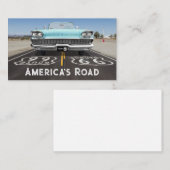 Carte De Visite Route 66 centenaire (Devant / Derrière)