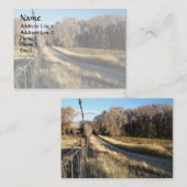 Carte De Visite Route au royaume moyen (Devant / Derrière)