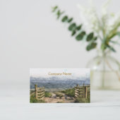 CARTE DE VISITE ROUTE DE MONTAGNE (Debout devant)