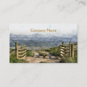 CARTE DE VISITE ROUTE DE MONTAGNE (Devant)