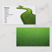 Carte De Visite Route herbeuse (Devant / Derrière)