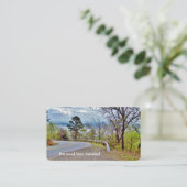 Carte de visite routier moins voyagé (Debout devant)