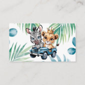 Carte De Visite Royal Adventure Ride Boy Diaper Riffle (Dos)