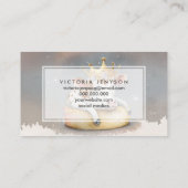 Carte De Visite Royal Cow Dreaming on Cheese Throne                (Dos)