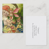 Carte De Visite Royaume des fées (Devant / Derrière)