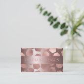 Carte De Visite RPG Luxe | Marque du gamer de table Mauve Imaginai (Debout devant)