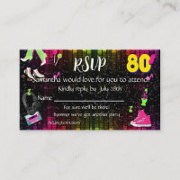 RSVP des années 80, Retour aux années 80, n'import