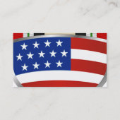 Carte De Visite Ruban de la campagne en Irak (Dos)