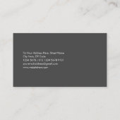 Carte De Visite Ruban de sensibilisation aux handicaps (Dos)