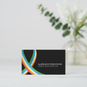 Carte De Visite Ruban de sensibilisation aux handicaps (Debout devant)