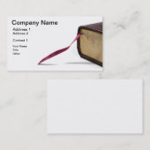 Carte De Visite Ruban de signet (Devant / Derrière)