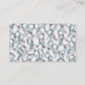 CARTE DE VISITE RUBANS ONDULEUX DE DIABÈTE (Dos)