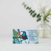 Carte De Visite Rubis à colibri (Debout devant)