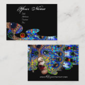 Carte De Visite RUBY EPHÉMERAL / Beauté, Salon, Spa, Maquillage (Devant / Derrière)