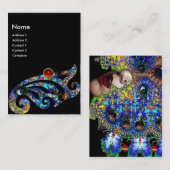 Carte De Visite RUBY EPHÉMERAL / Beauté, Salon, Spa, Maquillage (Devant / Derrière)