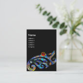 Carte De Visite RUBY EPHÉMERAL / Beauté, Salon, Spa, Maquillage (Debout devant)