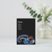 Carte De Visite RUBY EPHÉMERAL / Beauté, Salon, Spa, Maquillage (Debout devant)