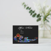 Carte De Visite RUBY EPHÉMERAL / Beauté, Salon, Spa, Maquillage (Debout devant)