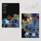 Carte De Visite RUBY EPHÉMERAL / Beauté, Salon, Spa, Maquillage (Devant / Derrière)