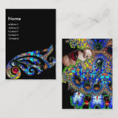 Carte De Visite RUBY ÉPHÉMÈRE / Beauté, Salon, Spa, Maquilleur (Devant / Derrière)