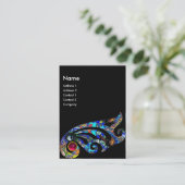 Carte De Visite RUBY ÉPHÉMÈRE / Beauté, Salon, Spa, Maquilleur (Debout devant)