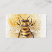 Carte De Visite Ruche de miel d'abeille à miel (Dos)