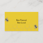 Carte de visite - rucher - l'apiculture (Dos)