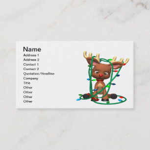 Carte De Visite Rudolph a embrouillé