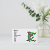 Carte De Visite Rudolph a embrouillé (Debout devant)