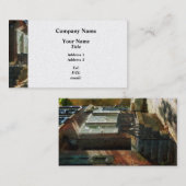 Carte De Visite Rue à New Castle, Delaware - Platinum (Devant / Derrière)