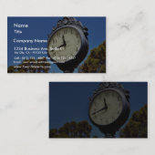 Carte De Visite Rue d'horloge (Devant / Derrière)