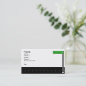 Carte De Visite Rue moderne (Debout devant)