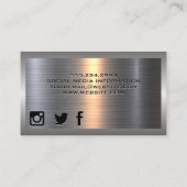 Carte De Visite Ruée De Gym (Dos)