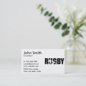Carte De Visite Rugby (Debout devant)