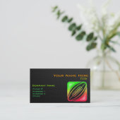 Carte De Visite Rugby lisse (Debout devant)