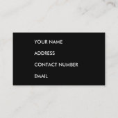 Carte De Visite Ruisselons-le ! (Dos)