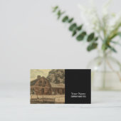 Carte De Visite Russe Ouest Pays Ferme Chic Red Grange (Debout devant)