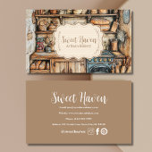 Carte De Visite Rustic Bakery Junk Journal