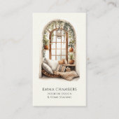 Carte De Visite Rustic Interior Designer Home Stager  (Devant)