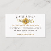 Carte De Visite Rustic Loyalty Sunflower Punch Acheter neuf obteni (Dos)