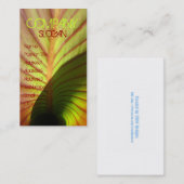 Carte De Visite Rustique (Devant / Derrière)