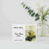 carte de visite rustique de restauration (Debout devant)