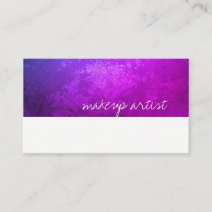 Carte De Visite Rustique / Violet