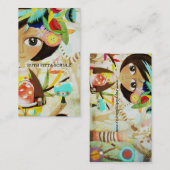 CARTE DE VISITE RUTH FITTA SCHULZ (Devant / Derrière)