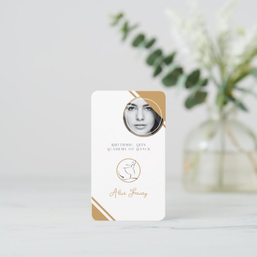 Carte De Visite rythmique | Danse (Debout devant)