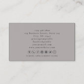 Carte De Visite sable profond | beige neutre (Dos)