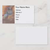 Carte De Visite Sabot et maréchal-ferrant de bottes (Devant / Derrière)