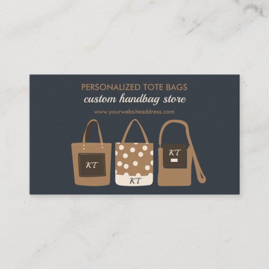 Carte De Visite Sac à main fourre-tout (Devant)
