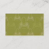 Carte De Visite Sac - affaires (Dos)