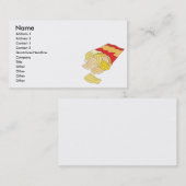 Carte De Visite sac de chips (Devant / Derrière)